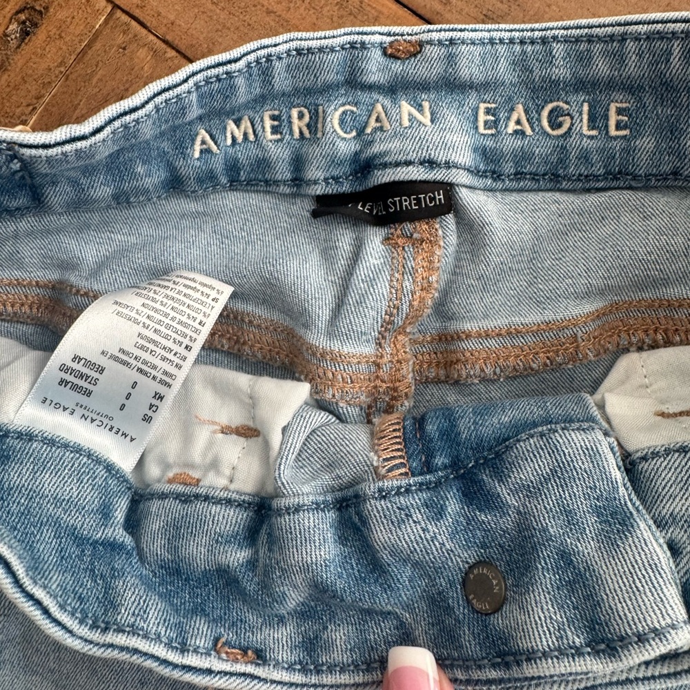 American Eagle curvy high-rise jegging. Size 0 - Picture 2 of 7